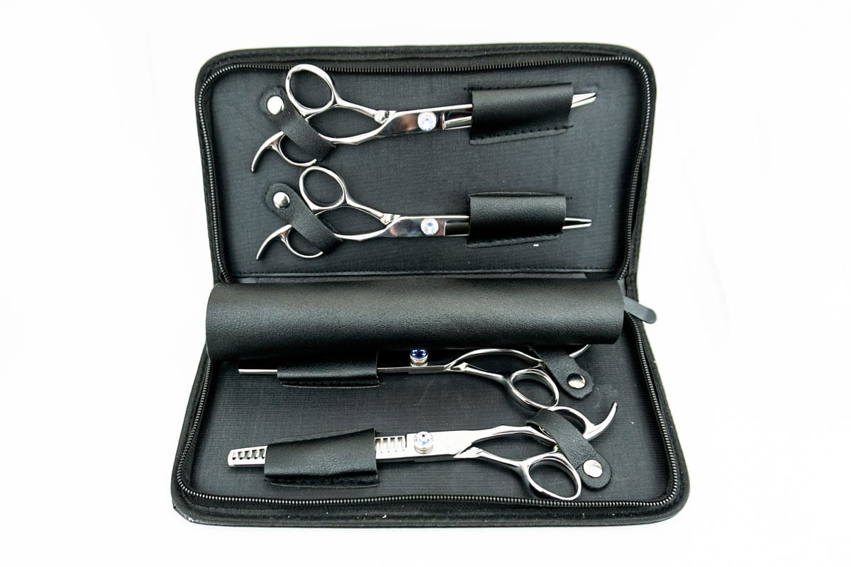 Pro Pack Series Shear Kit Includes Thinner, Chunker, Straight & Curved 8"