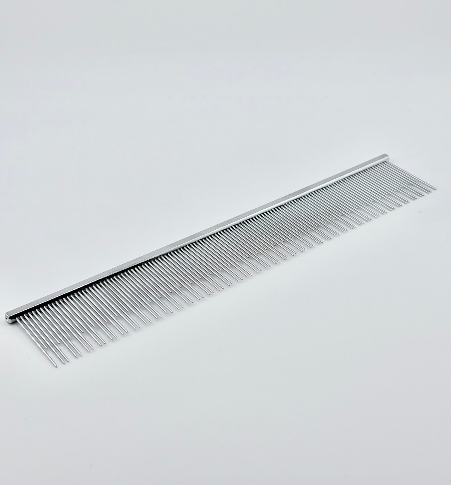 440C Stainless Steel Skip-Tooth Grooming Comb