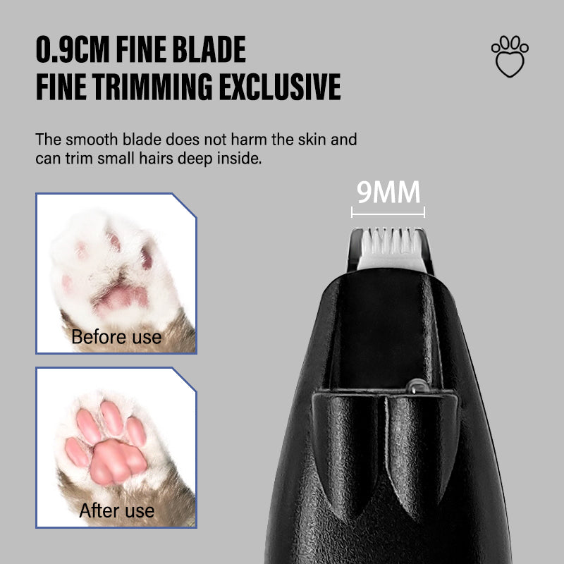 Micro Paw Pal Trimmer - Cordless Pad Hair Clippers