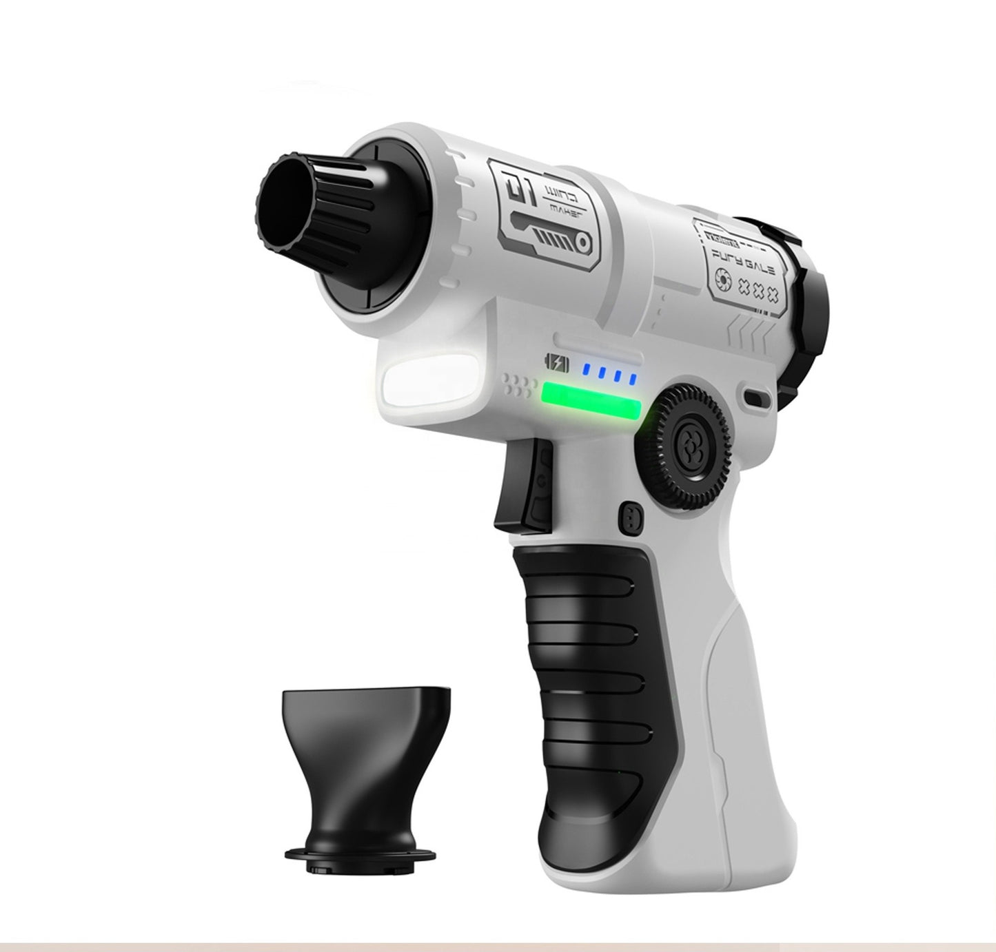 Handheld Cordless Blower Work Station Cleaner Quiet & Powerful