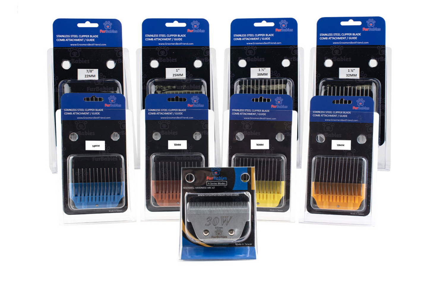 FurBabies Wide Clipper Blade Combs