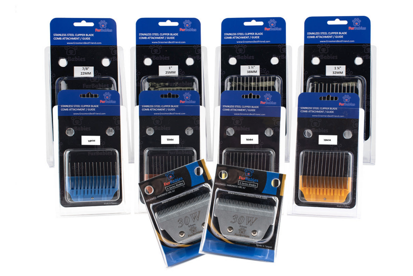 FurBabies Wide Clipper Blade Combs
