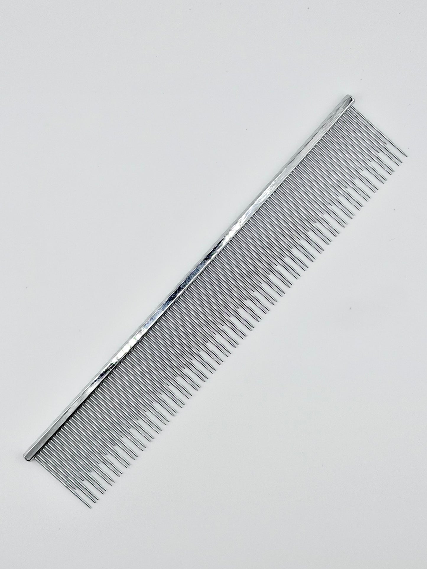 440C Stainless Steel Skip-Tooth Grooming Comb