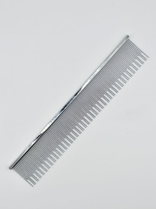 440C Stainless Steel Skip-Tooth Grooming Comb