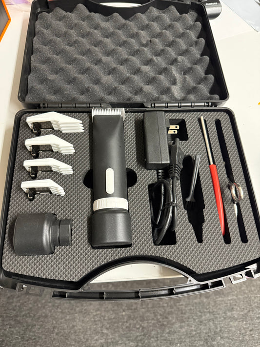 Cordless A5 Clipper Includes Two Batteries, Combs, Charger Demo Model