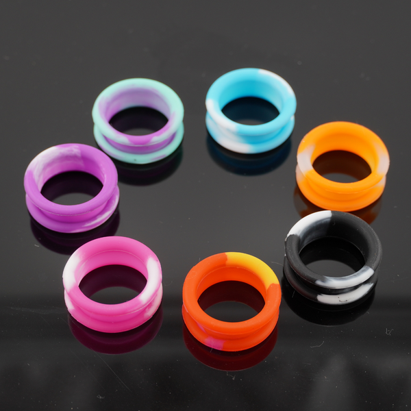 Single Finger Insert Tie Dye Soft Silicone Finger Inserts – Groomer's Best Friend